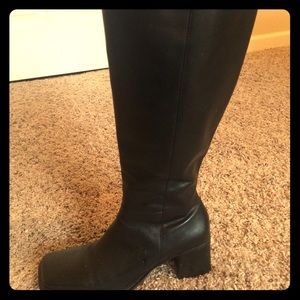 Black Leather Boots